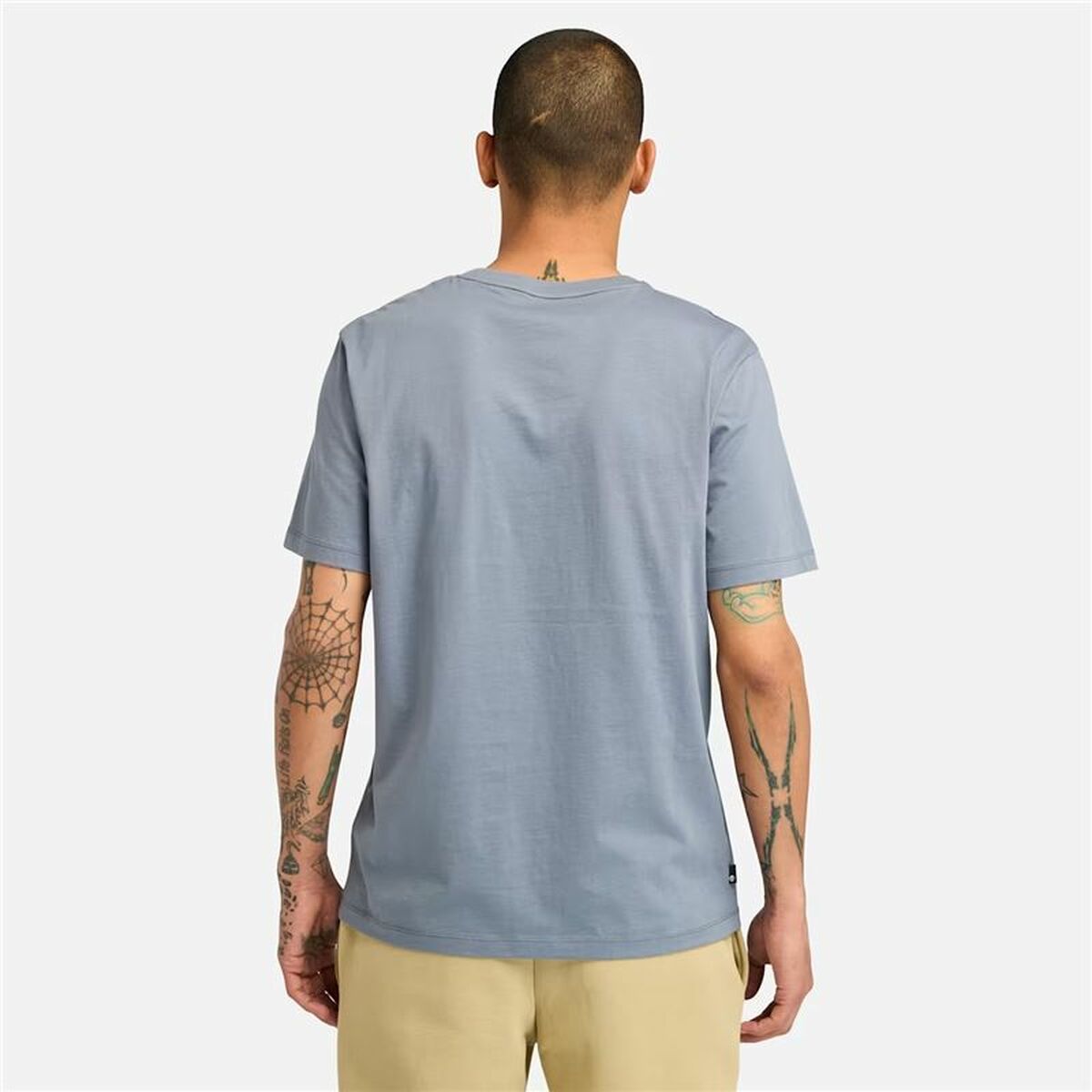 Camiseta de Manga Corta Hombre Timberland Kennebec River Linear Logo