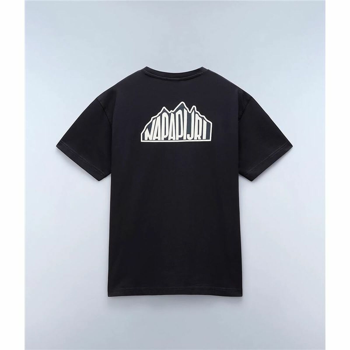 Camiseta de Manga Corta Hombre Napapijri S-Linth Ss Negro