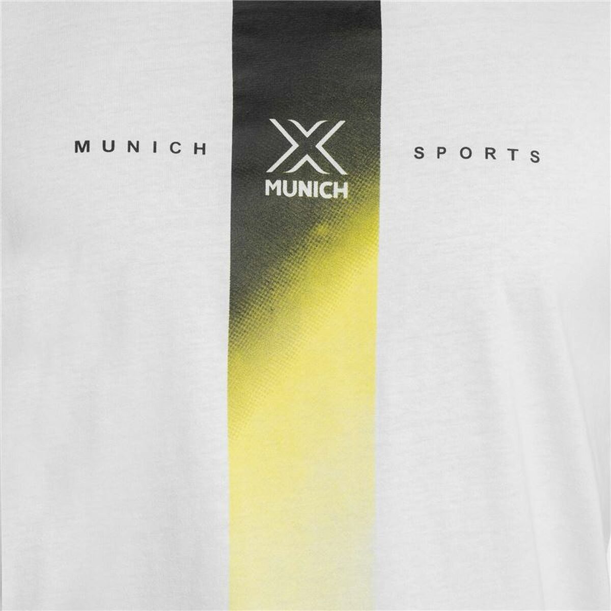 Camiseta Deportiva de Manga Corta Munich Athletic Challenge Blanco
