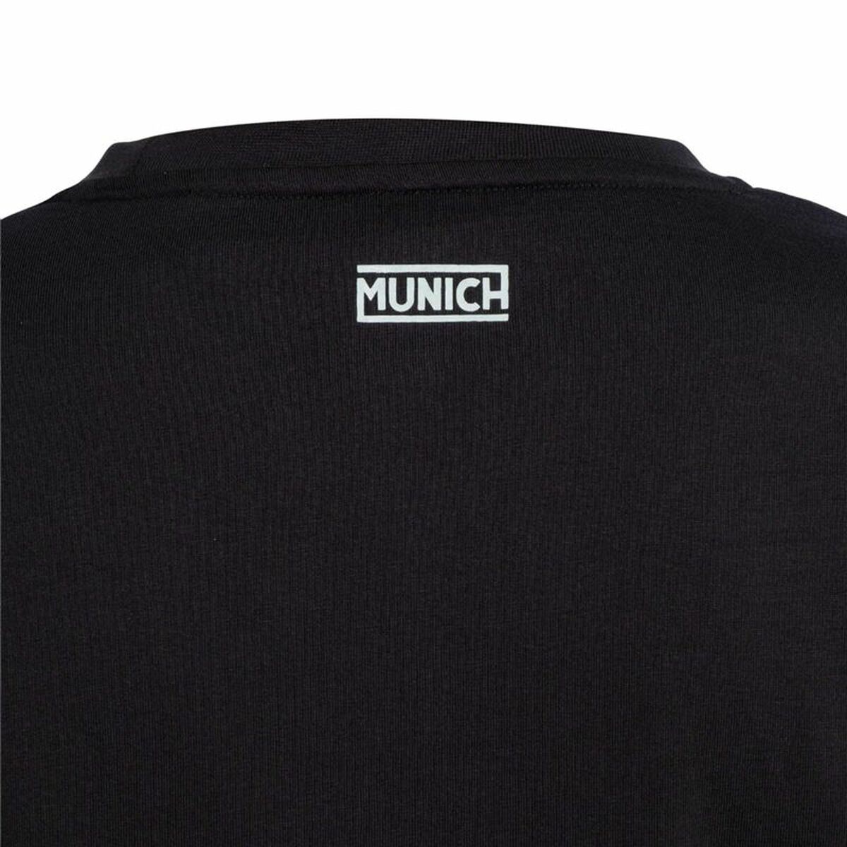 Camiseta Deportiva de Manga Corta Munich Negro