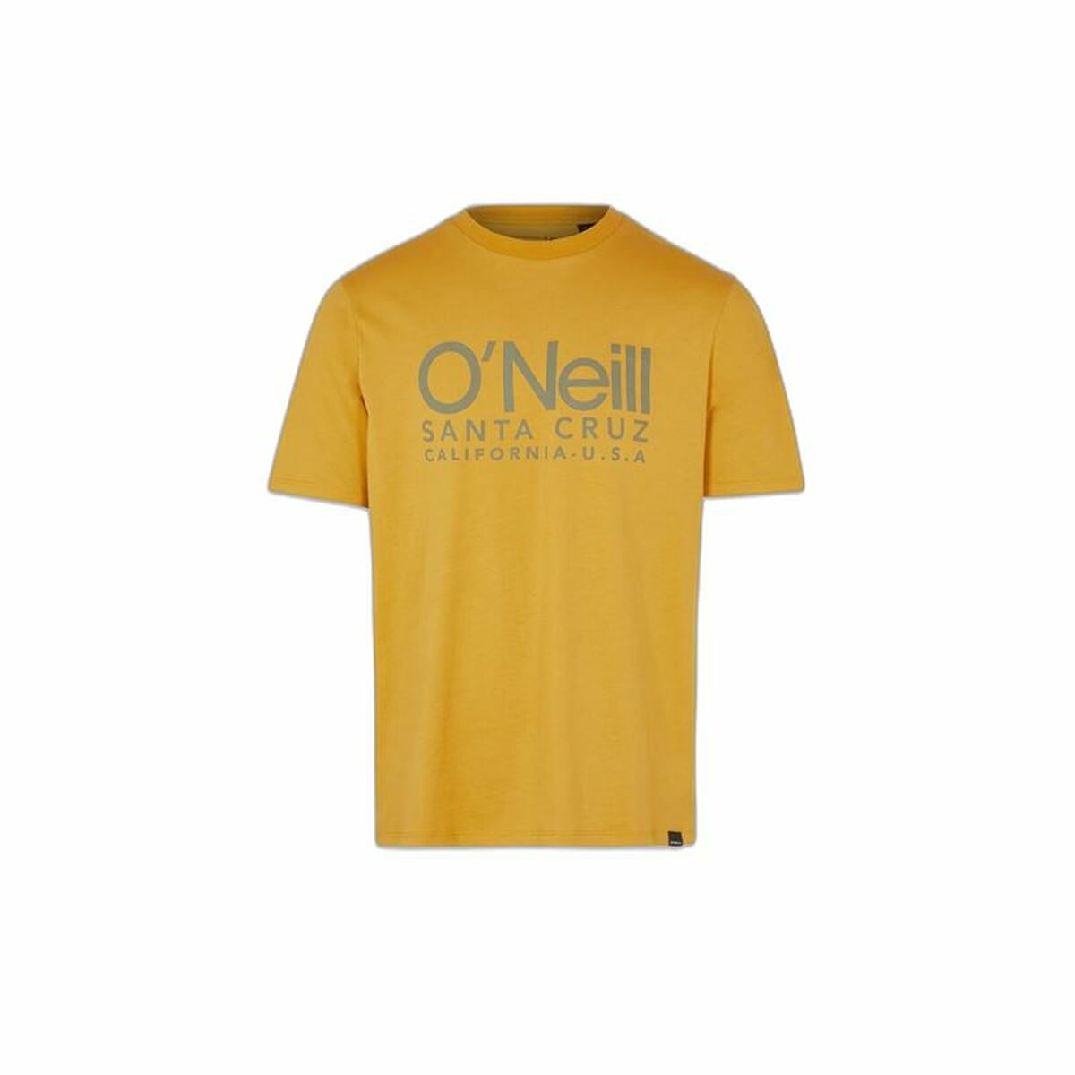 Camiseta de Manga Corta Hombre O'Neill Cali Original Dorado