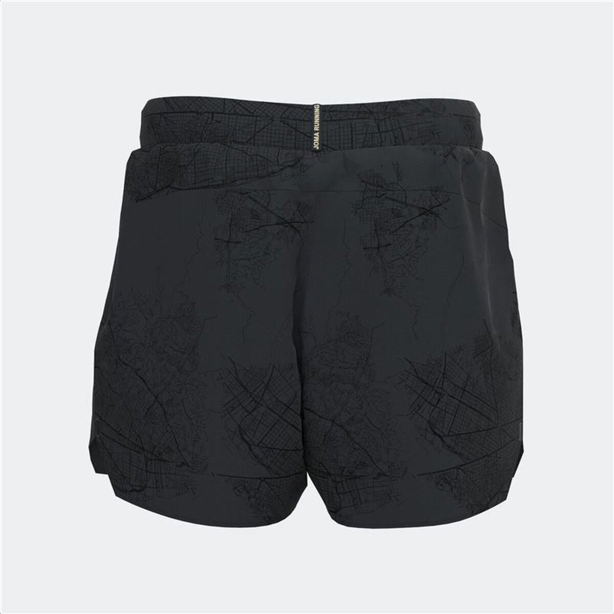 Pantalones Cortos Deportivos para Hombre Joma Sport R-Night Negro