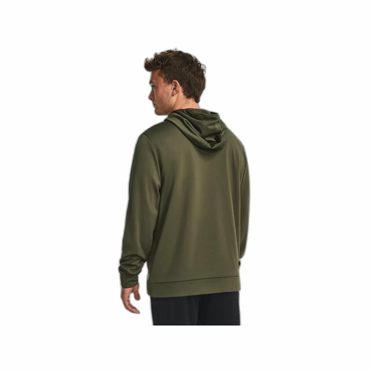 Sudadera con Capucha Hombre Under Armour Fleece Big Logo Oliva