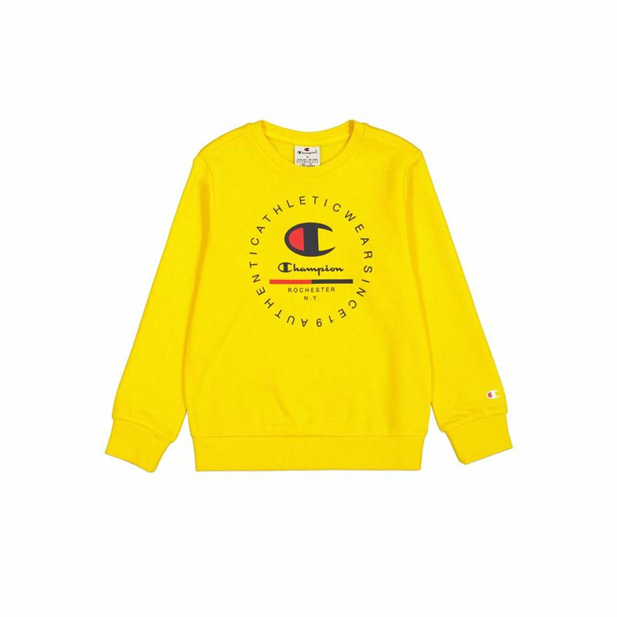 Sudadera sin Capucha Hombre Champion Amarillo