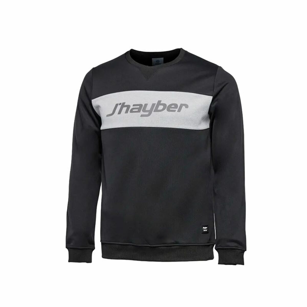 Sudadera sin Capucha Hombre J-Hayber Essential Negro