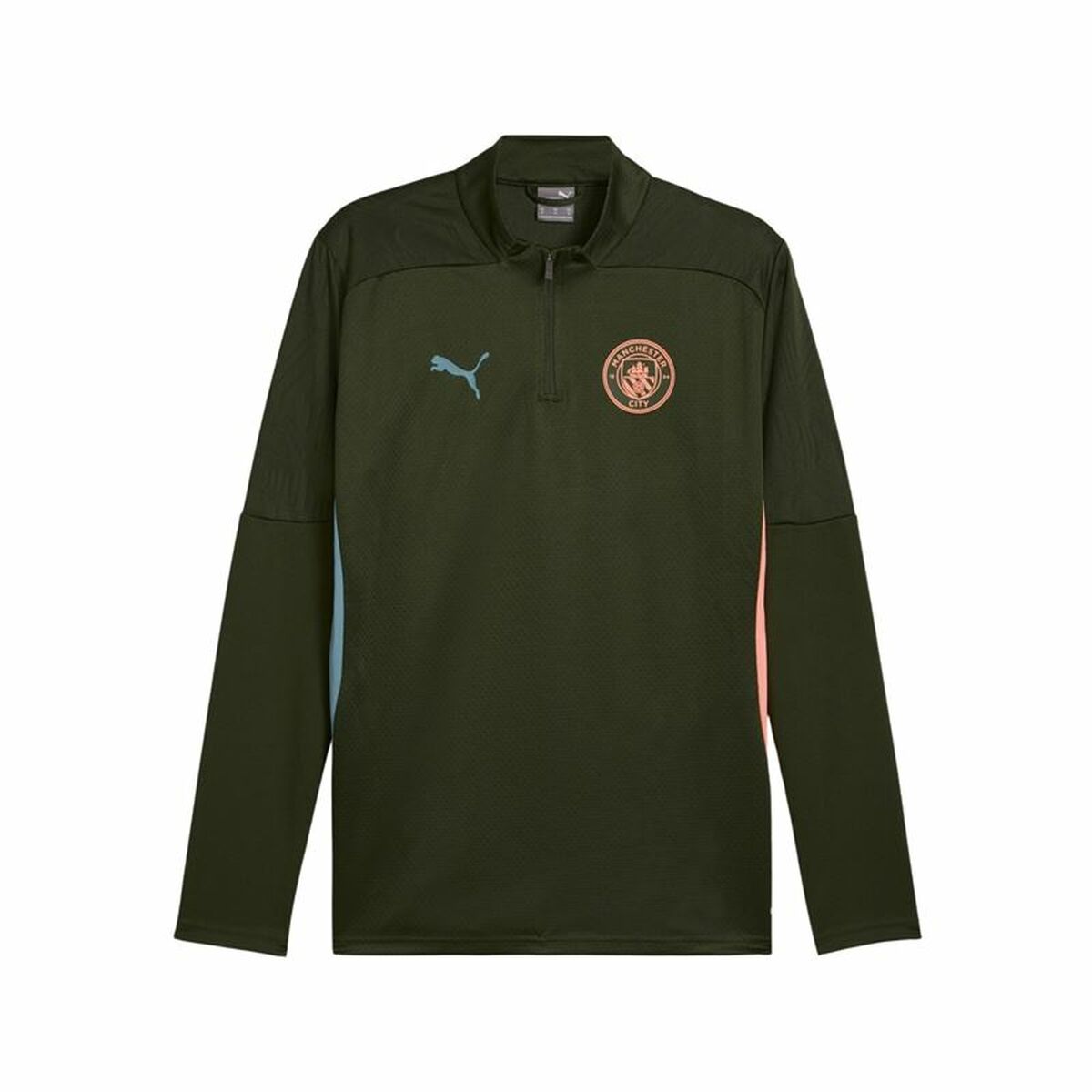 Sudadera de Entrenamiento para Adultos Puma Manchester City 24/25 Training Oliva