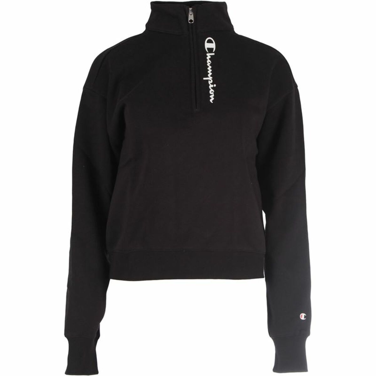 Sudadera sin Capucha Hombre Champion Negro