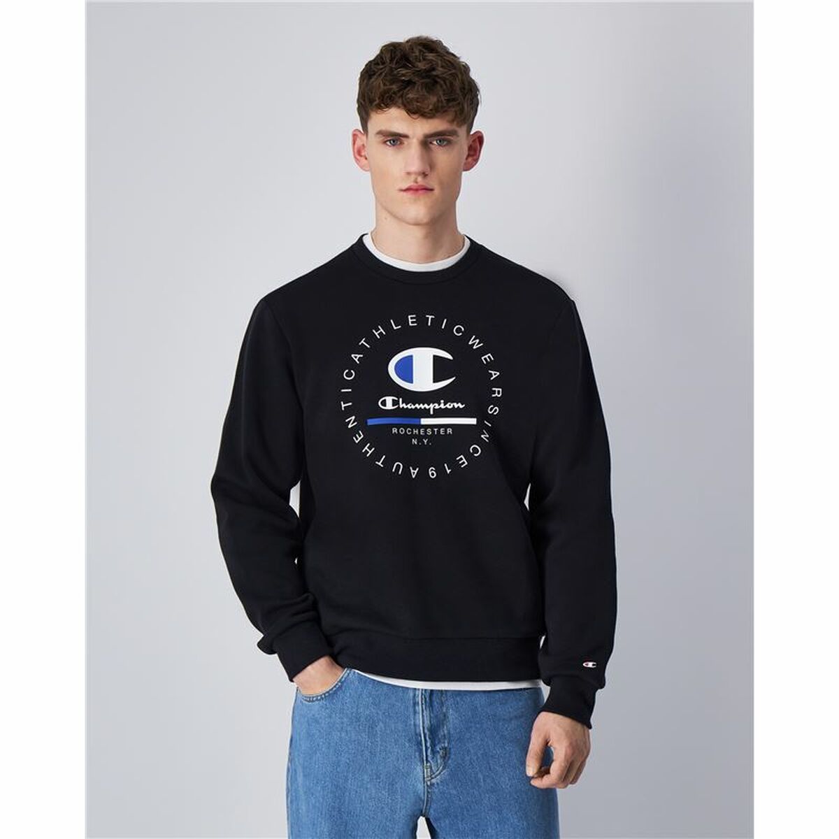 Sudadera sin Capucha Hombre Champion
