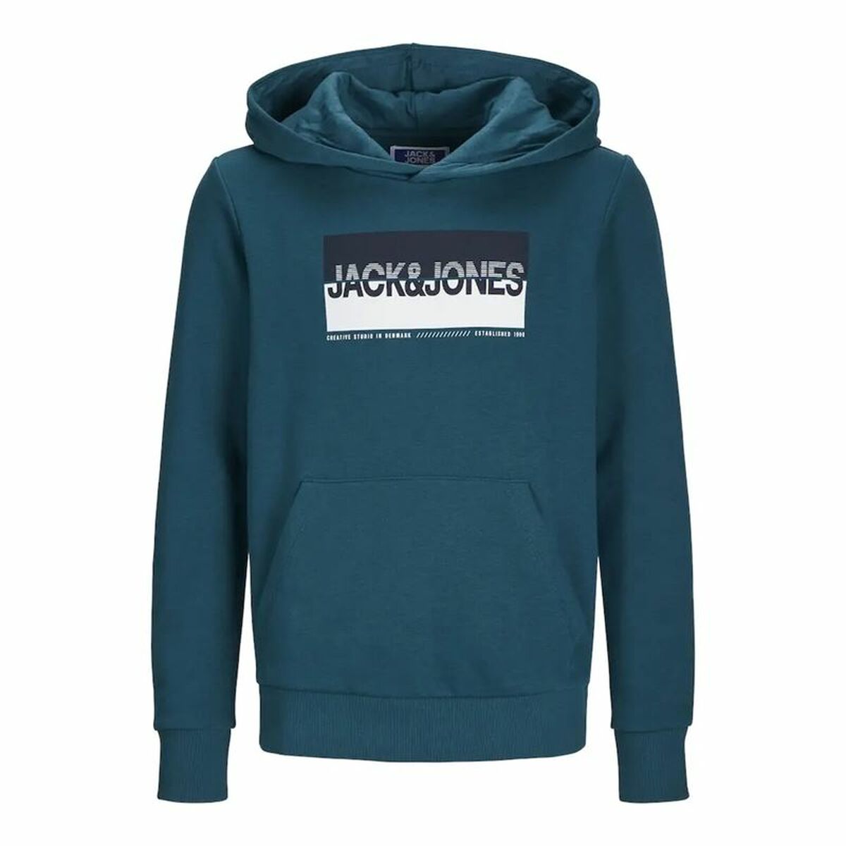 Sudadera con Capucha Hombre Jack & Jones Jjnolan Azul