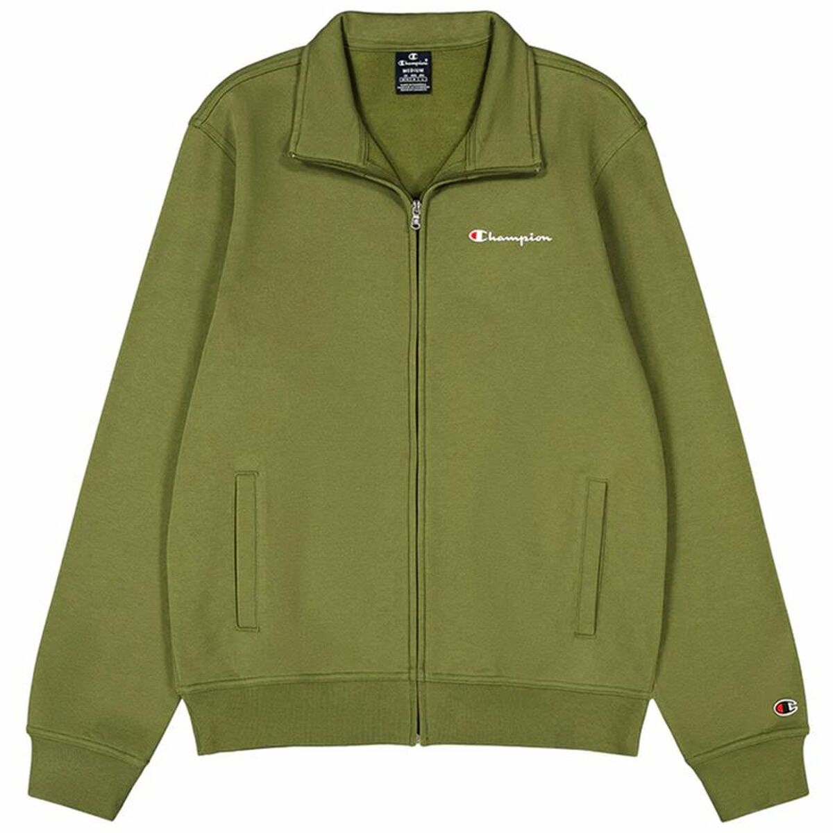 Sudadera sin Capucha Hombre Champion Oliva