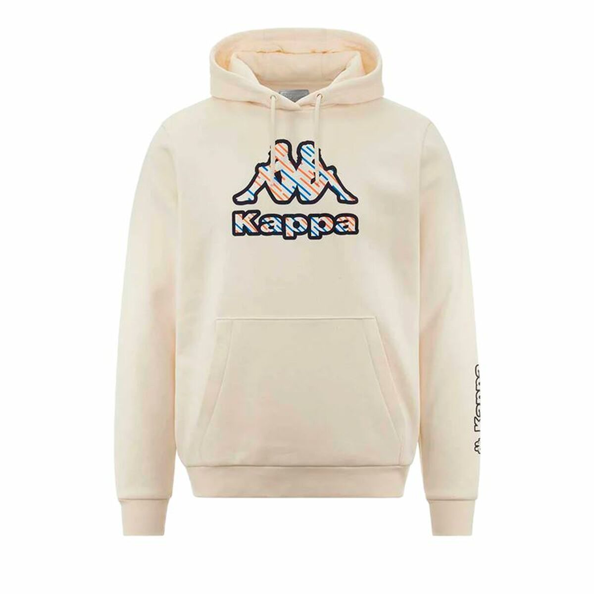 Sudadera con Capucha Hombre Kappa Fetro Swt Blanco