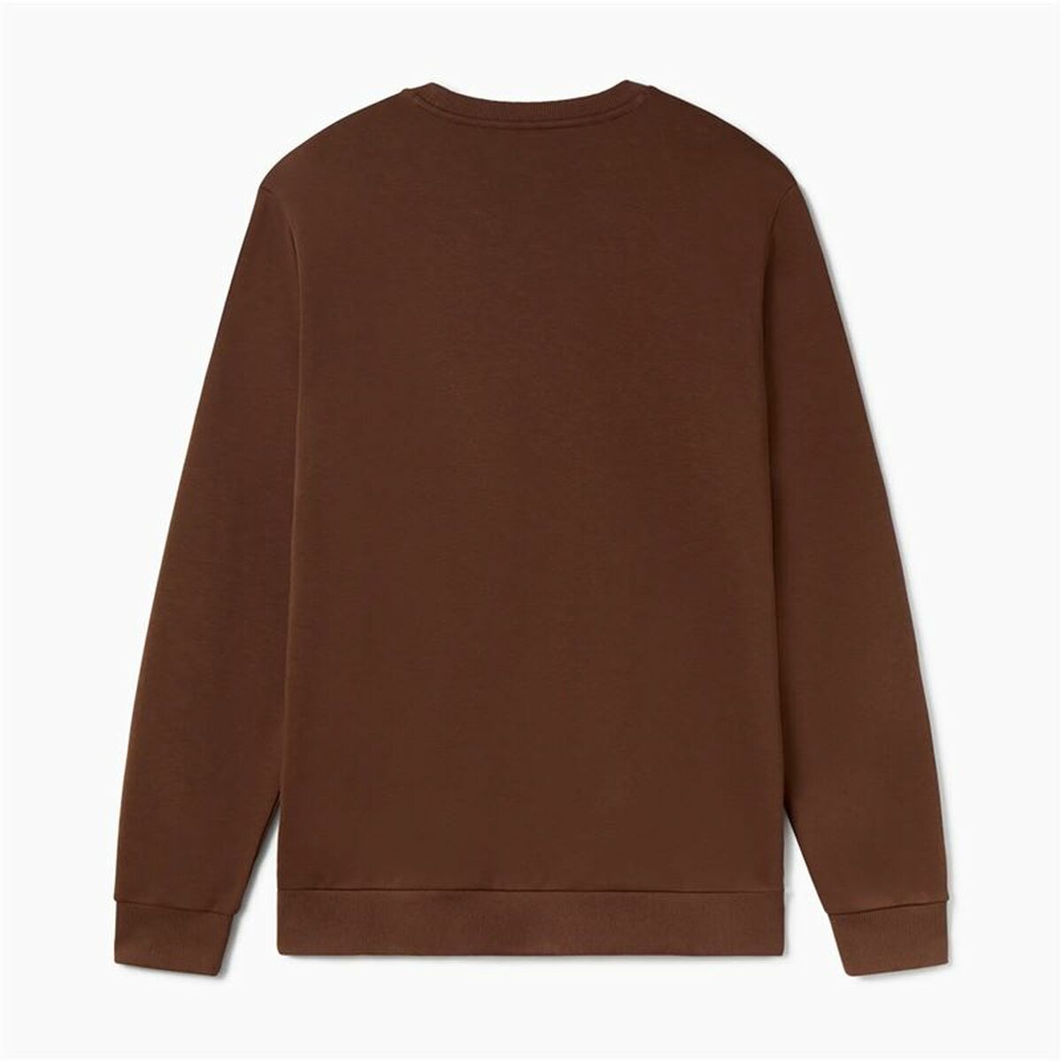 Sudadera sin Capucha Hombre Puma Essentials+ Graphic Crew Fl Hombre Marrón