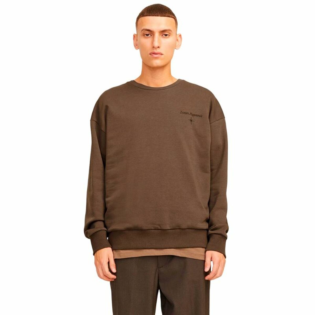 Sudadera sin Capucha Hombre Jack & Jones Jjmystic