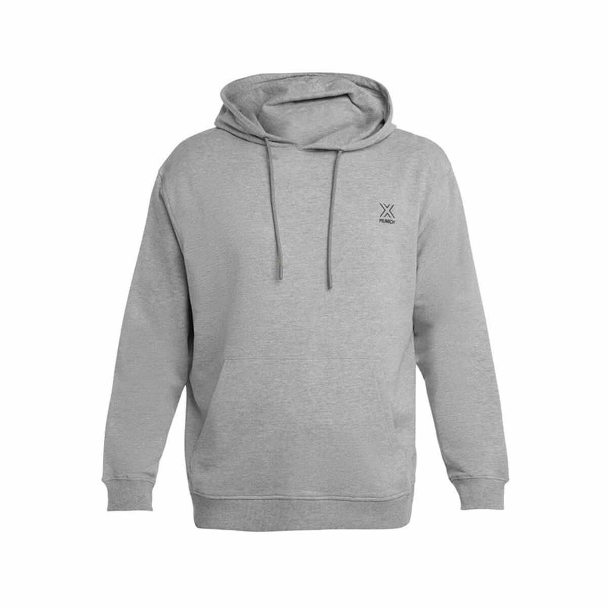 Sudadera con Capucha Hombre Munich Breaker Gris claro