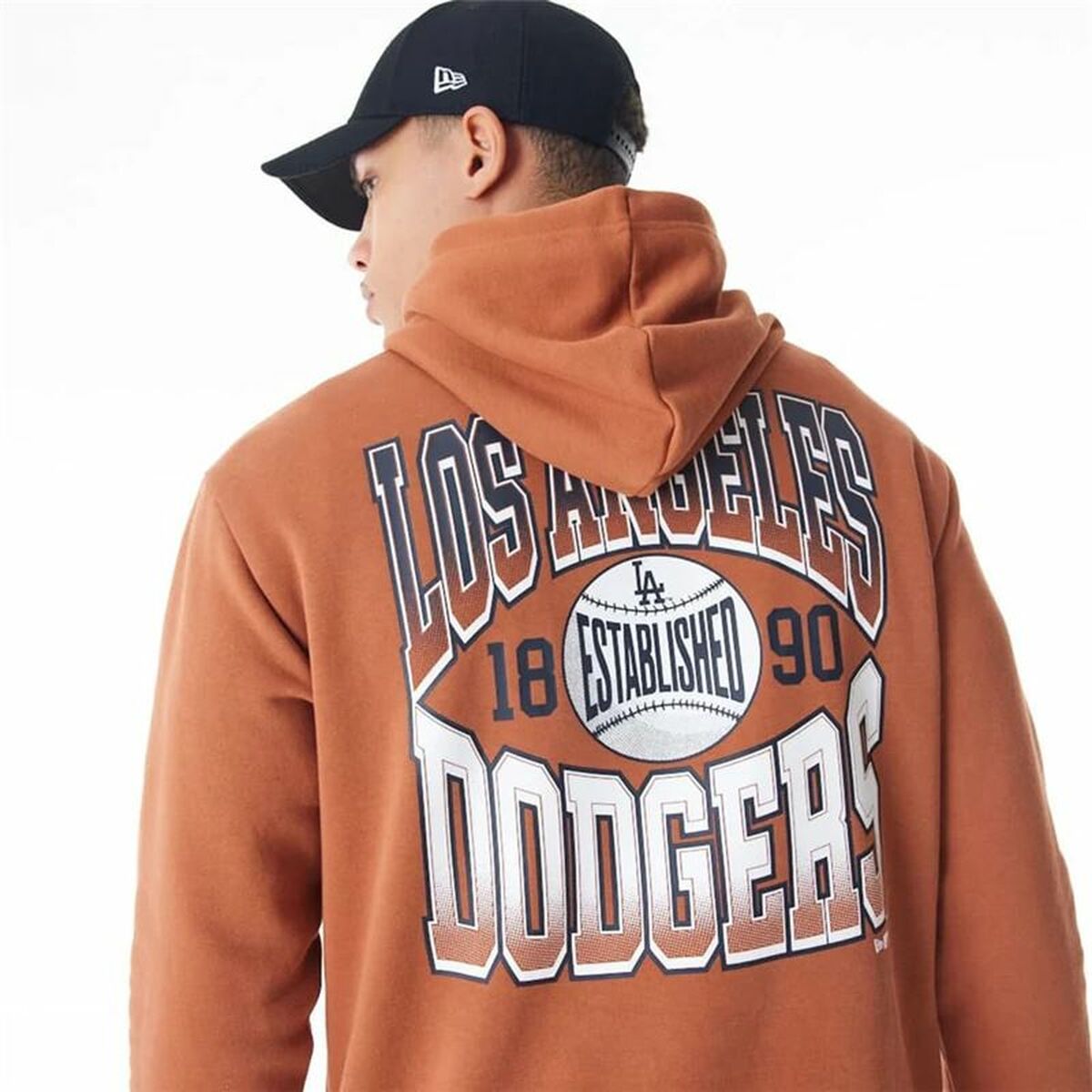 Sudadera con Capucha Hombre New Era MLB GRADIENT OS LA Dodgers