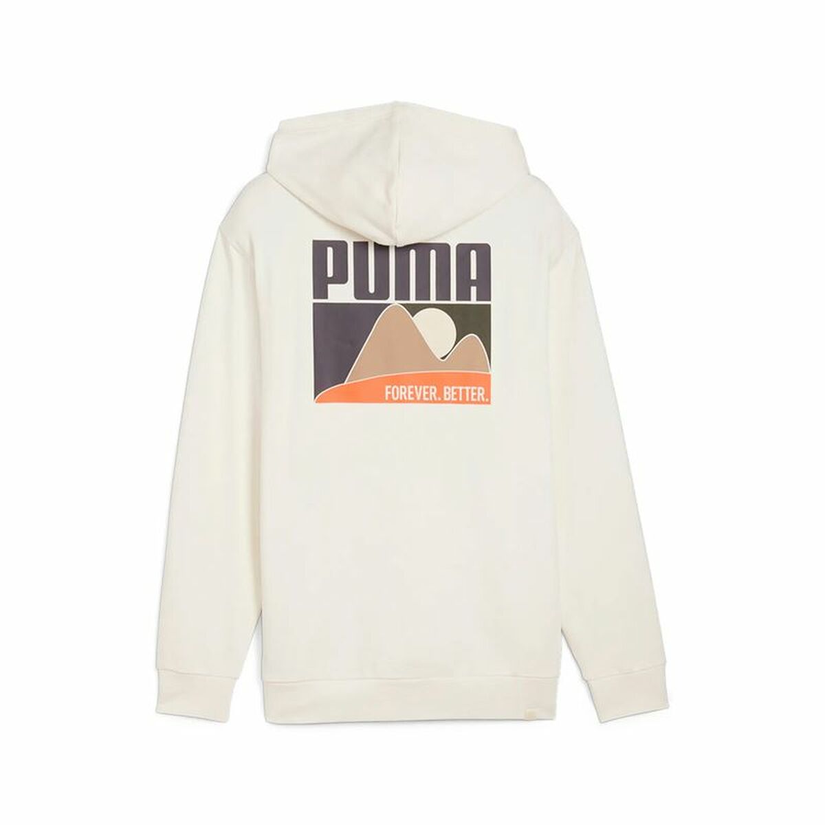 Sudadera con Capucha Hombre Puma Blanco