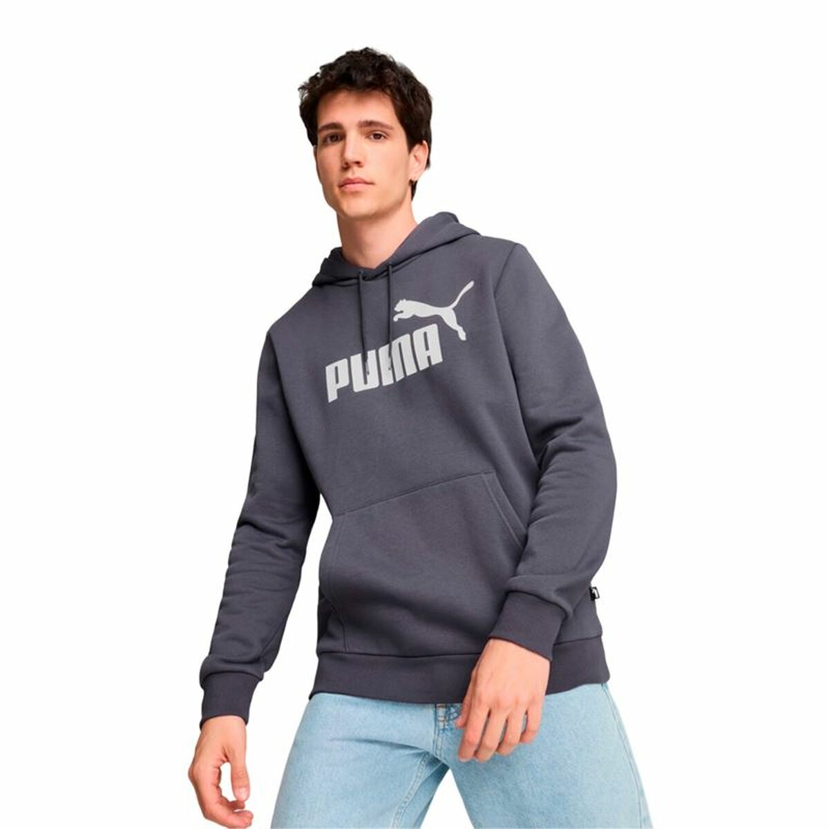 Sudadera con Capucha Hombre Puma Ess Big Logo