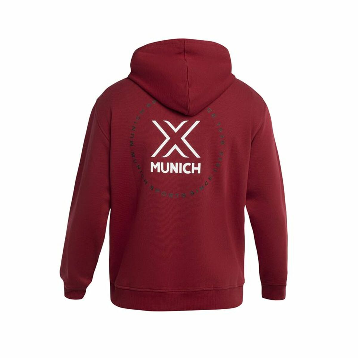 Sudadera con Capucha Hombre Munich Breaker Rojo Carmesí