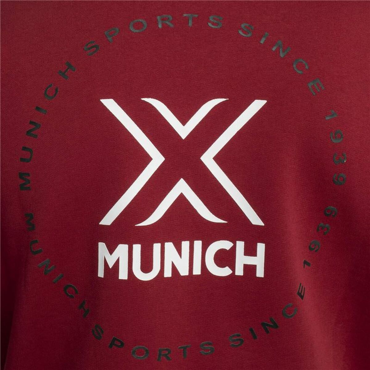 Sudadera con Capucha Hombre Munich Breaker Rojo Carmesí