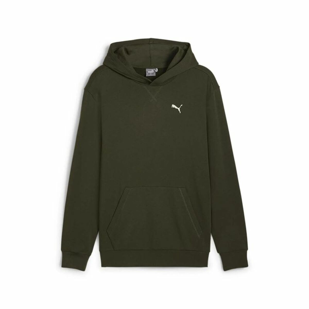 Sudadera con Capucha Hombre Puma Oliva