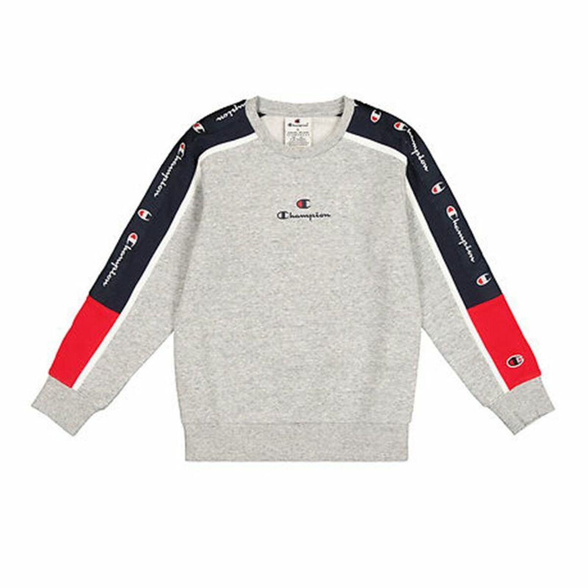 Sudadera sin Capucha Hombre Champion Gris claro