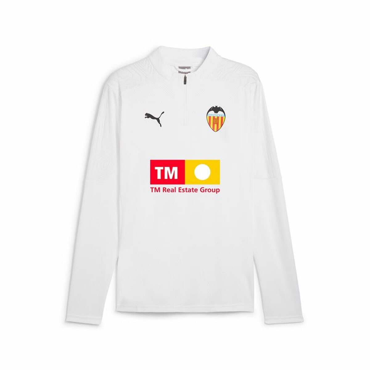 Sudadera de Entrenamiento para Adultos Puma Valencia C.F. Blanco
