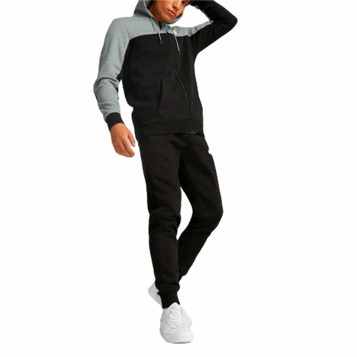 Chándal para Adultos Puma Essentials+ Colorblock Suit FL Hombre