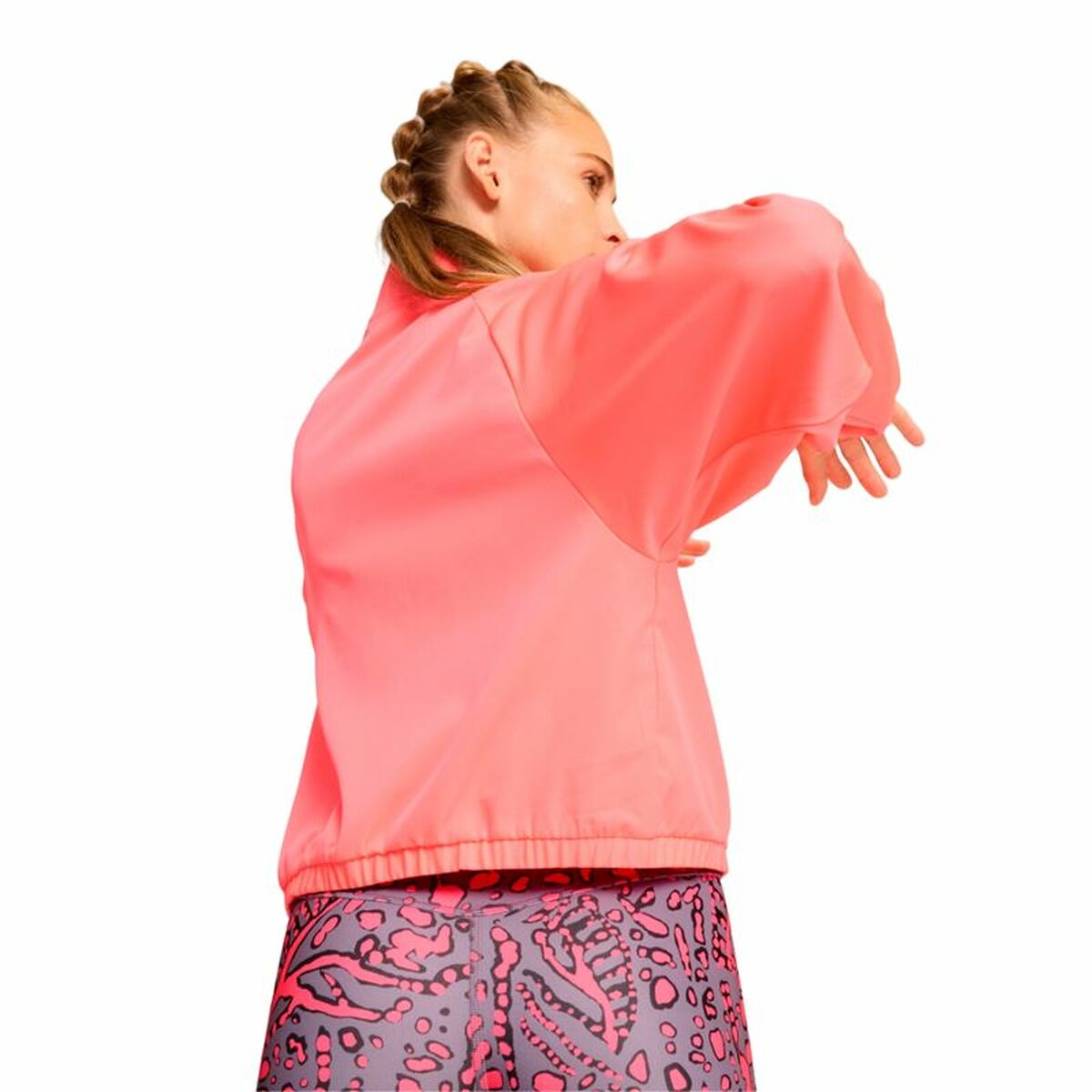 Sudadera sin Capucha Mujer Puma Hypernatural Woven 1/2 Zip