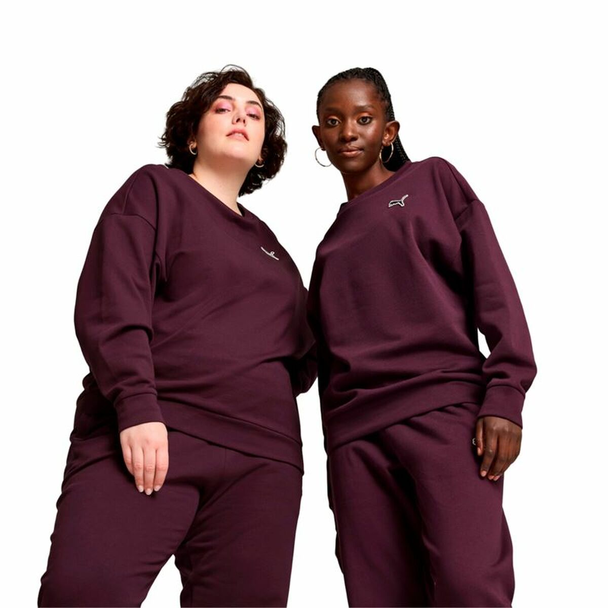 Sudadera sin Capucha Mujer Puma