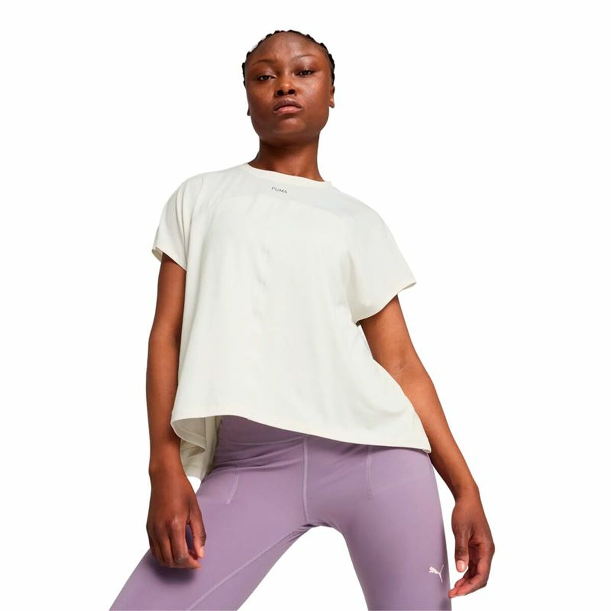 Camiseta de Manga Corta Mujer Puma Cloudspun Mix