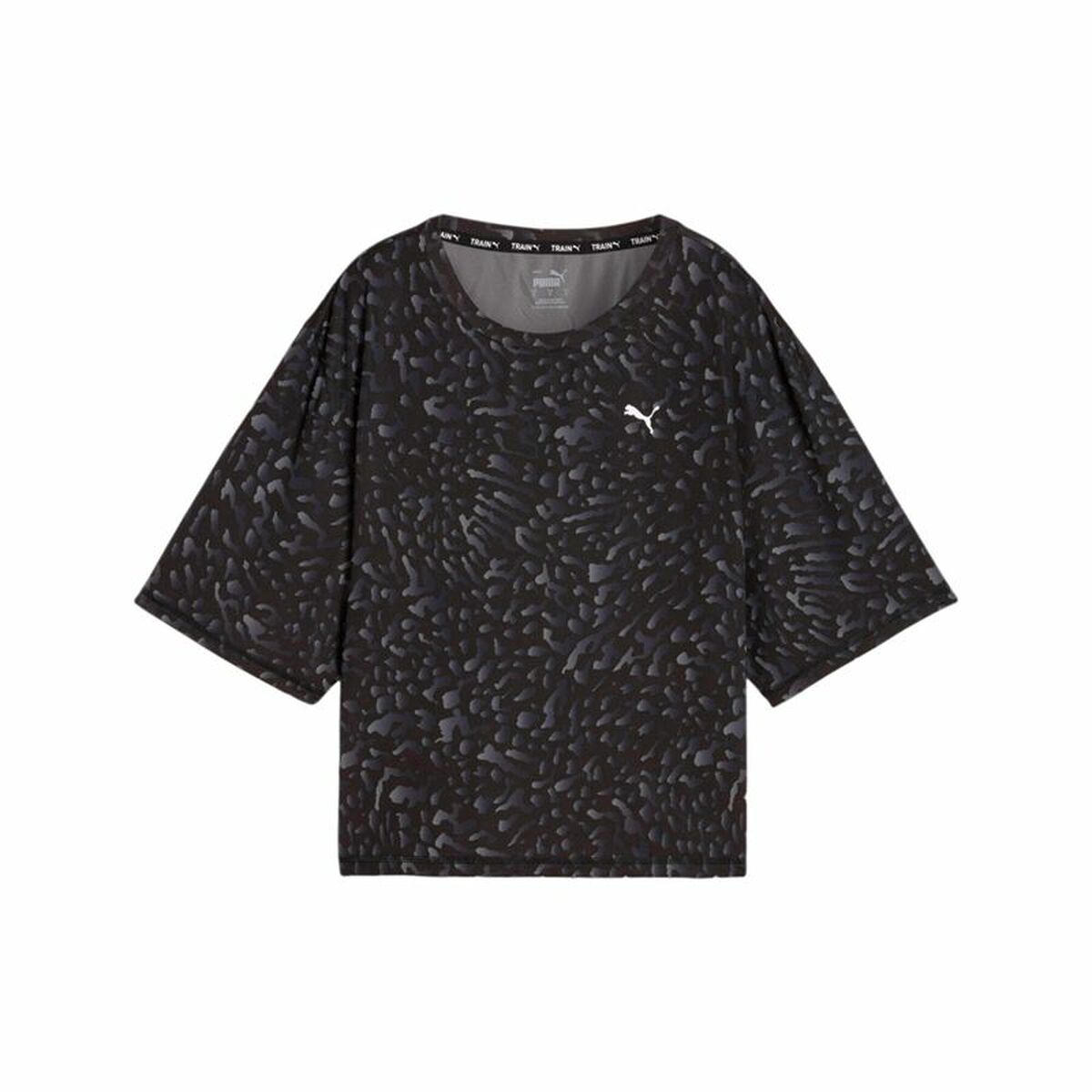 Camiseta de Manga Corta Mujer Puma Negro