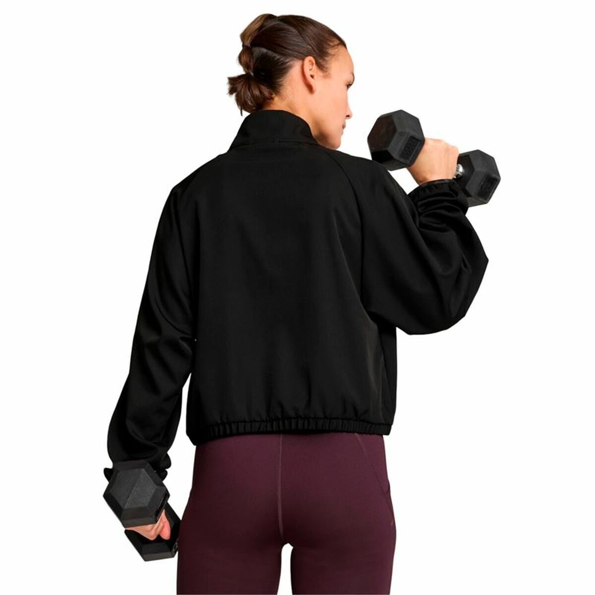 Sudadera sin Capucha Mujer Puma Hypernatural Woven 1/2 Zip