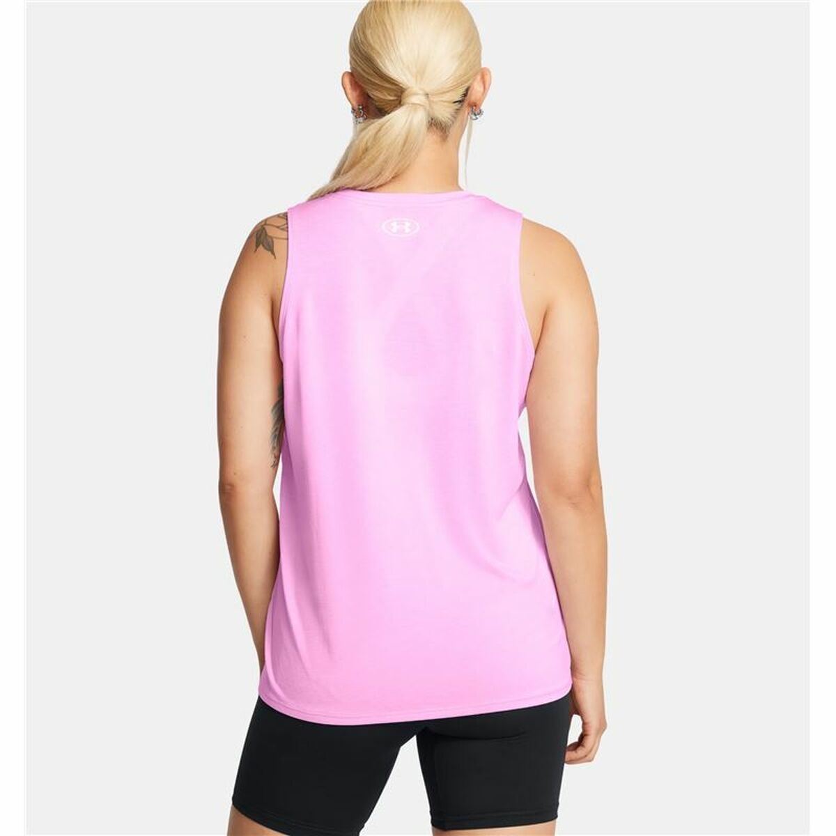 Camiseta para Mujer sin Mangas Under Armour Rosa