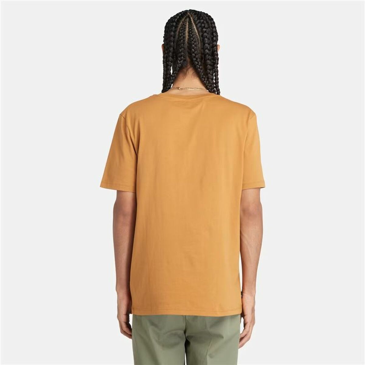 Camiseta de Manga Corta Hombre Timberland Stack Logo