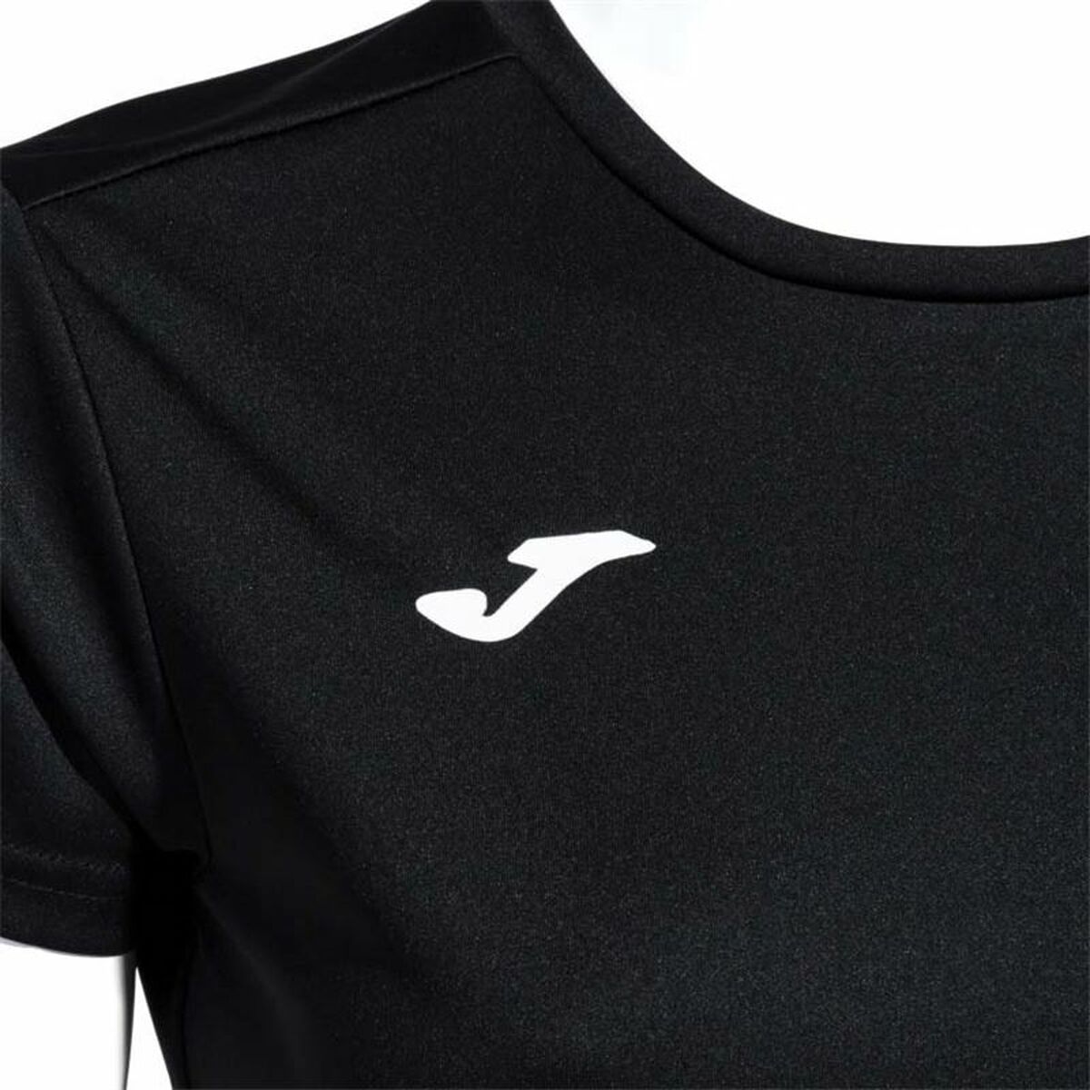 Camiseta Deportiva de Manga Corta Joma Sport Combi Negro