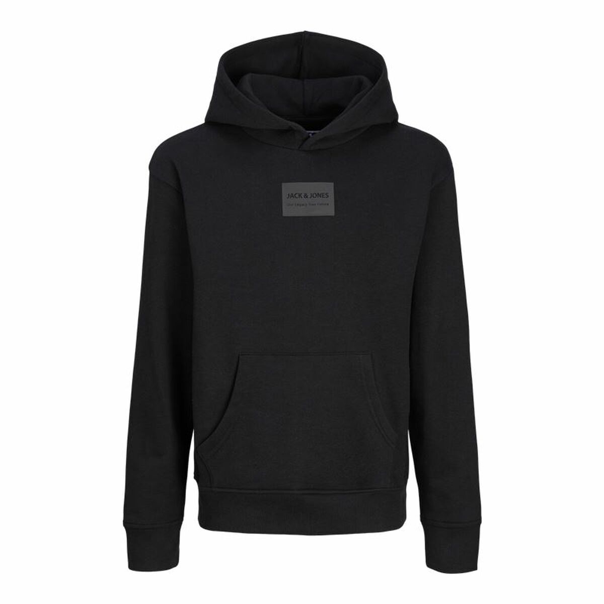 Sudadera con Capucha Niño Jack & Jones Jjhakkai Negro