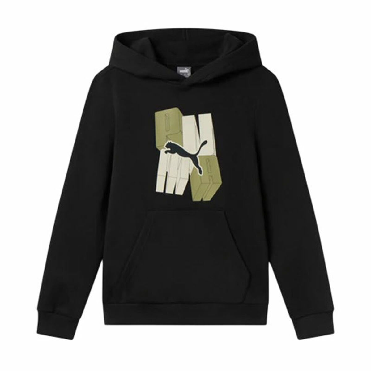 Sudadera con Capucha Niño Puma Essentials+ Graphic Fl