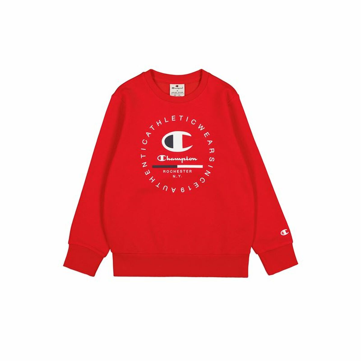 Sudadera sin Capucha Niño Champion Tomate