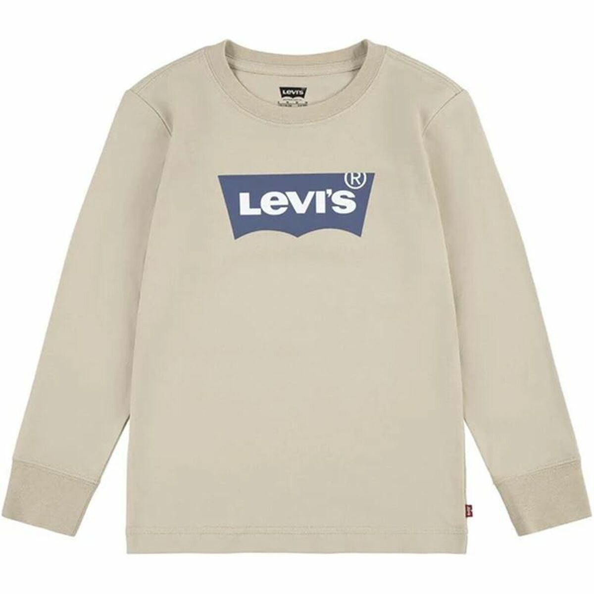 Camiseta de Manga Larga Niño Levi's Lvb L/S Batwing Beige