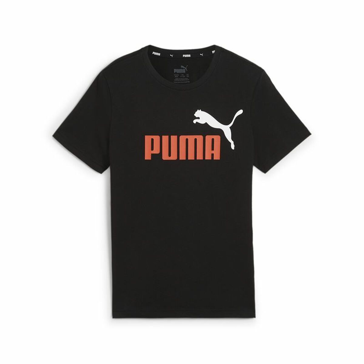 Camiseta de Manga Corta Infantil Puma Essentials+ 2 Col Logo