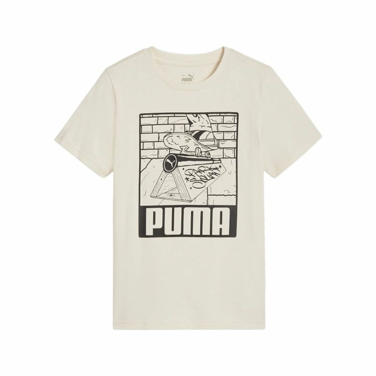 Camiseta de Manga Corta Infantil Puma Essentials+ Mid 90S Graphic