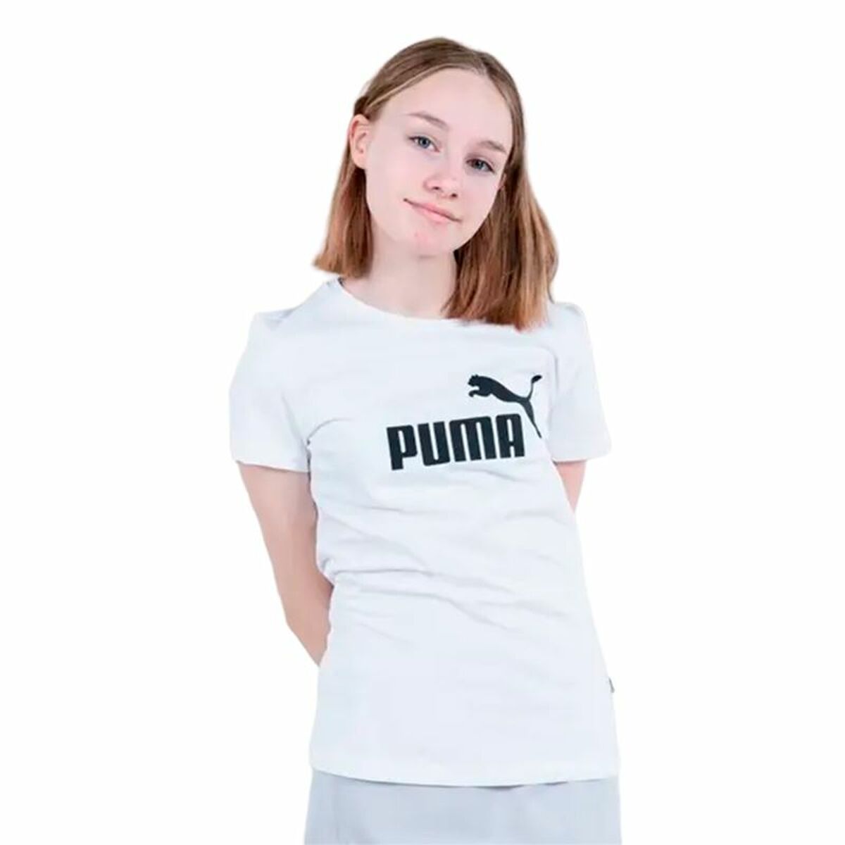 Camiseta de Manga Corta Infantil Puma