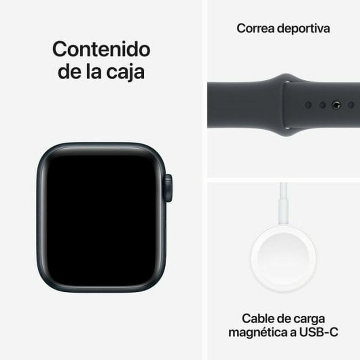 Reloj Hombre Apple MXGD3QL/A Azul marino