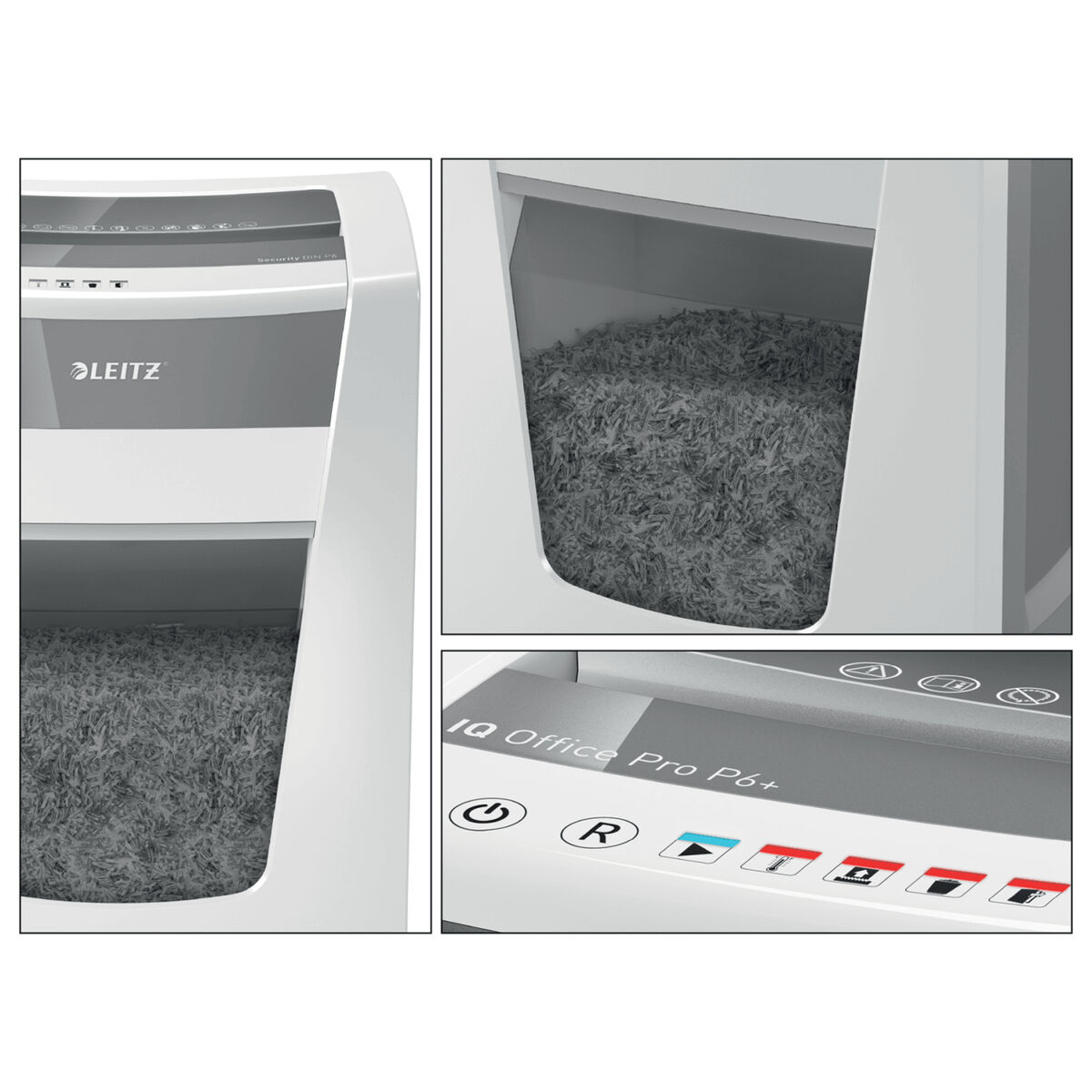 Trituradora de Papel Micro Corte Leitz Office Pro P6+