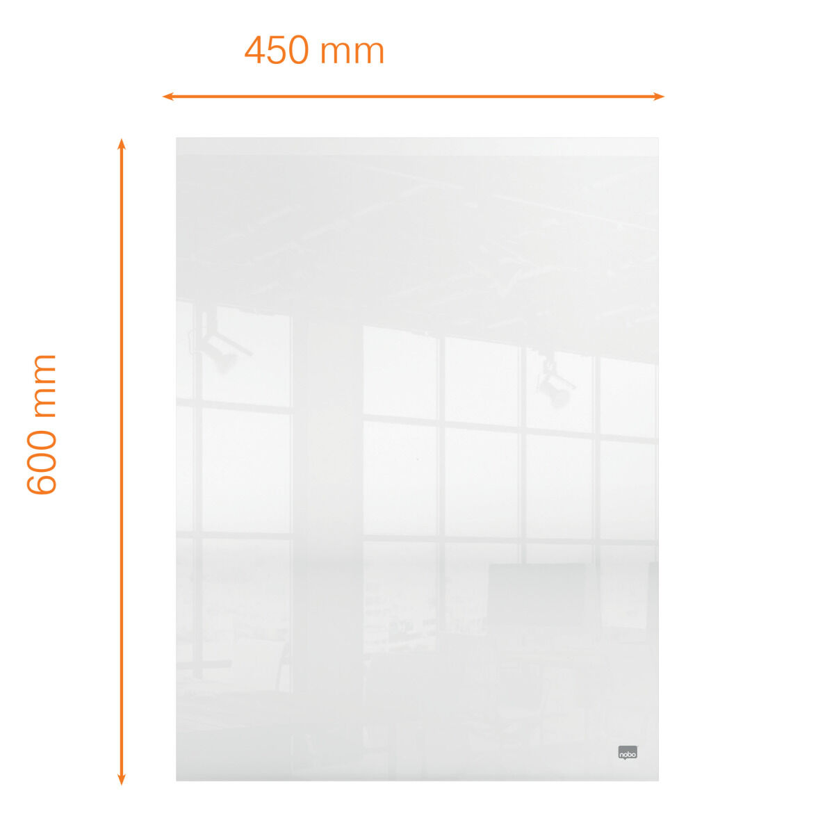 Pizarra blanca Nobo 60 x 45 cm