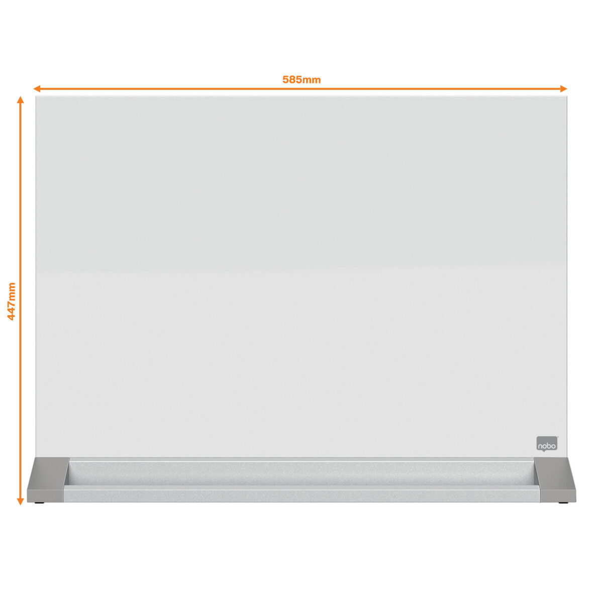Pizarra magnética Nobo Blanco Cristal