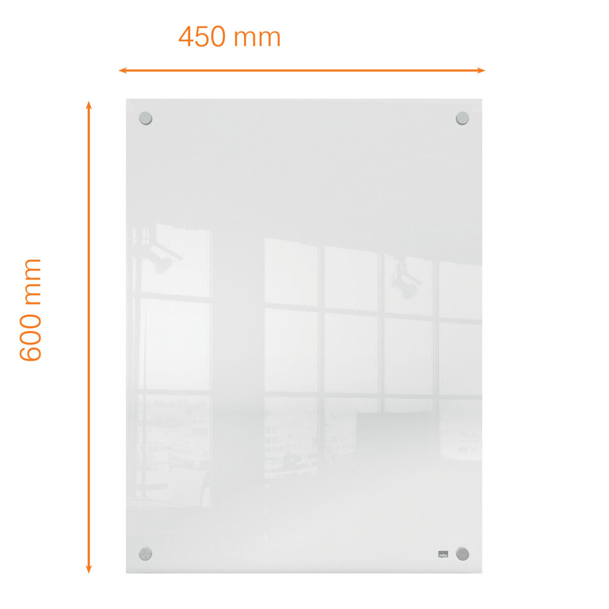 Pizarra blanca Nobo 60 x 45 cm