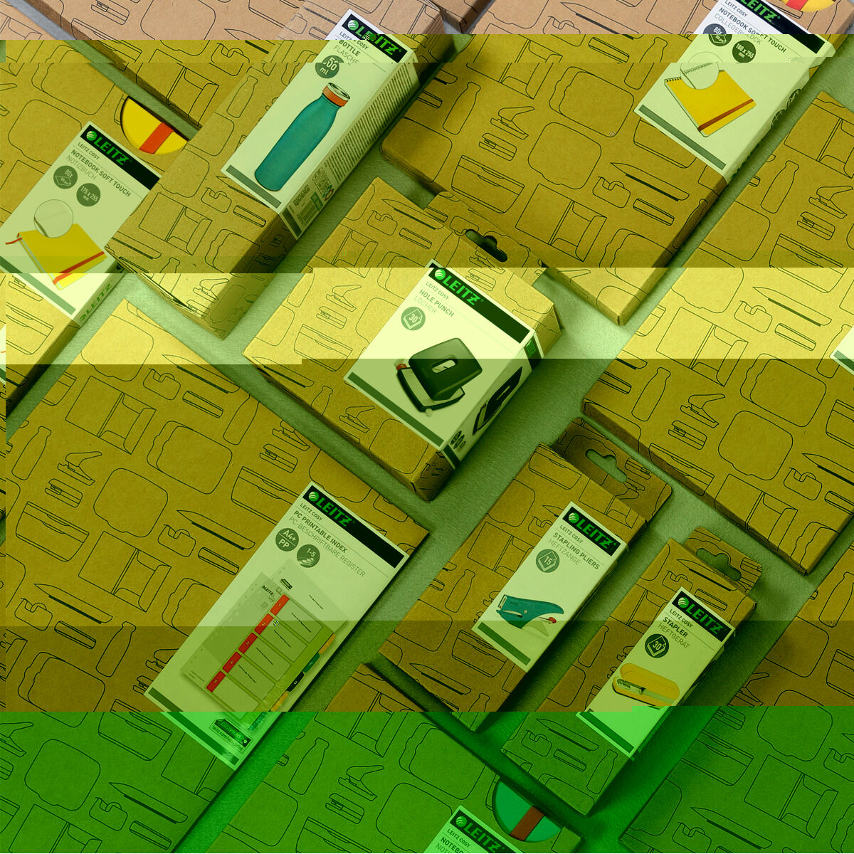 Pizarra magnética Leitz Cosy Amarillo