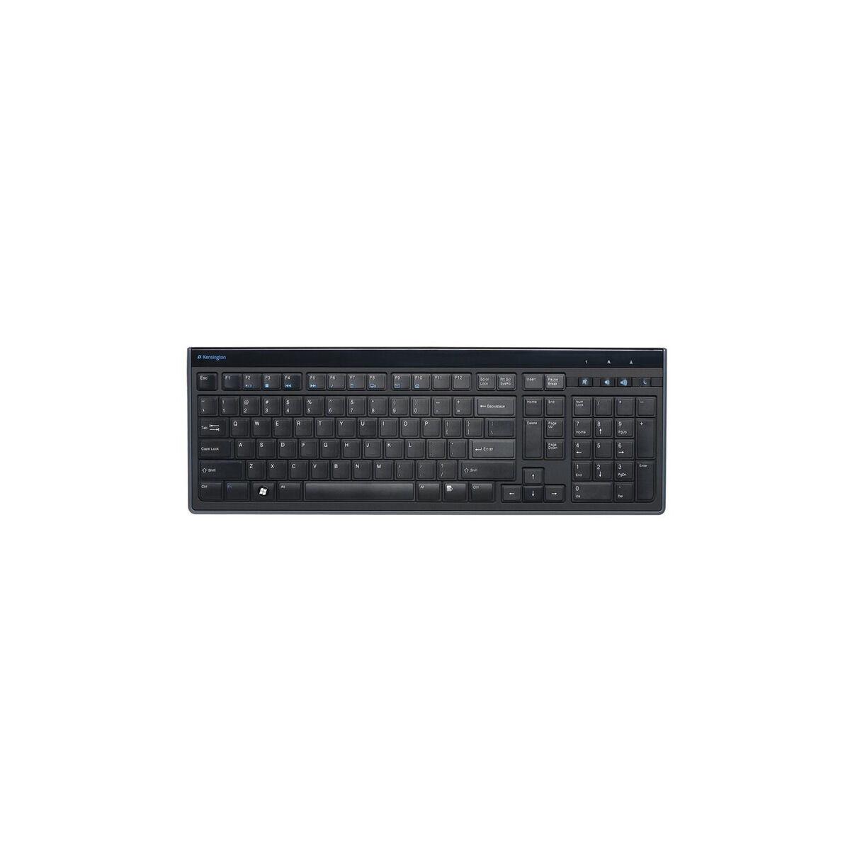 Teclado Kensington Advance Fit Negro Qwerty Español