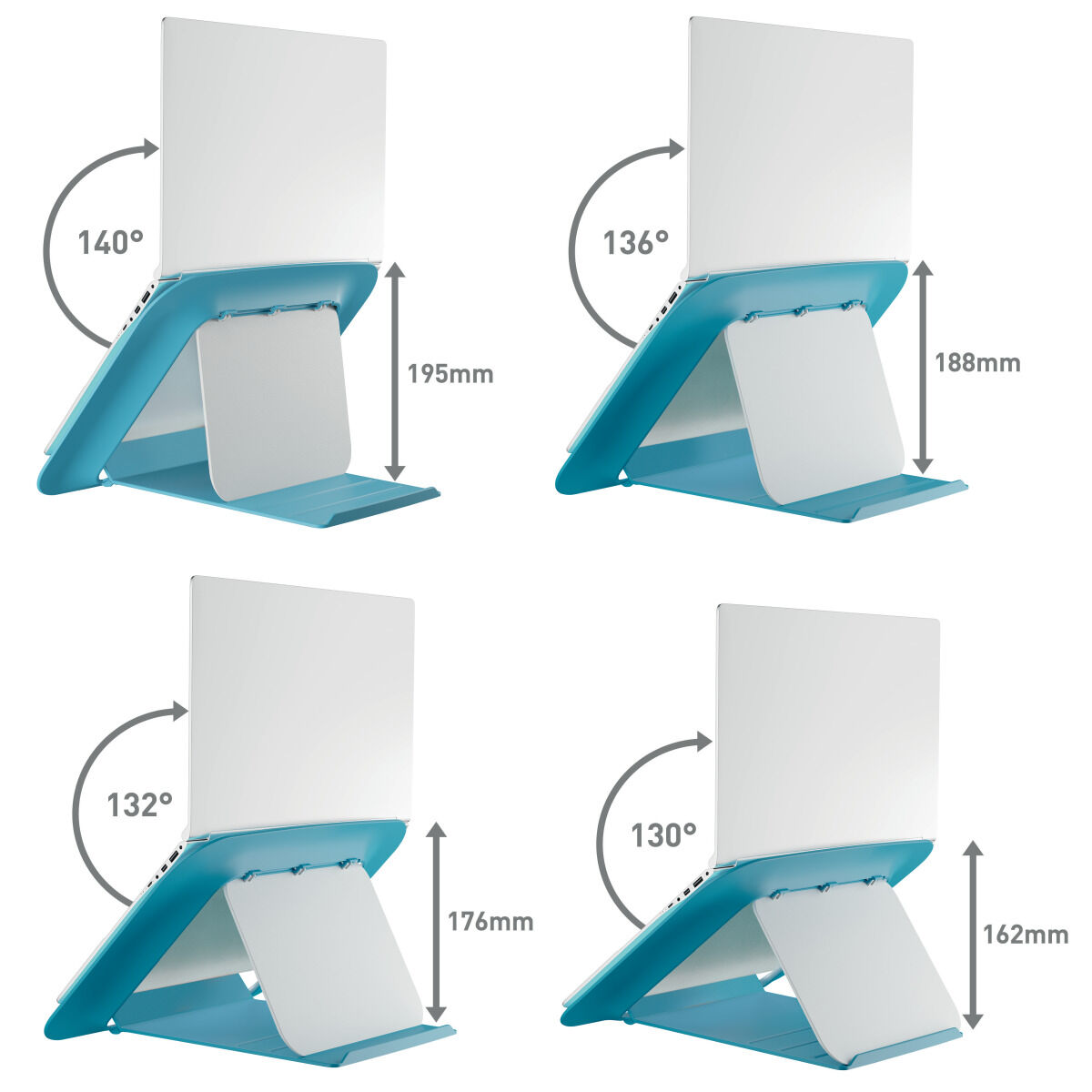 Soporte para Portátil Leitz Ergo Cosy Compacto Caucho